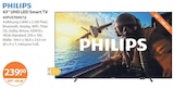 43" UHD LED Smart TV von Philips im aktuellen V-Markt Prospekt für 239,00 €