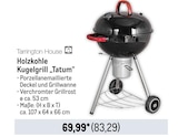 Aktuelles Holzkohle Kugelgrill „Tatum“ Angebot bei Metro in Erlangen ab 83,29 €