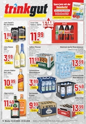 Aktueller Trinkgut Prospekt mit Jägermeister, "Aktuelle Angebote", Seite 1