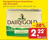 Netto Marken-Discount Sandhagen - Original Irische Butter oder Streichzart Angebot im Prospekt Original Irische Butter oder Streichzart bei Netto Marken-Discount im Sandhagen Prospekt für 2,22 €