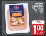 Geflügel Buffet Angebote von Stockmeyer bei EDEKA Bautzen für 1,00 €