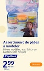 Assortiment de pâtes à modeler - Disney en promo chez Action Strasbourg à 2,99 €