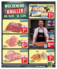 Rindfleisch im EDEKA Prospekt "Wir lieben Lebensmittel." mit 32 Seiten (Augsburg)