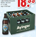 Lager Hell von Ayinger für 18,99 € bei Trinkgut im Angebot Lager Hell von Ayinger im aktuellen Trinkgut Prospekt