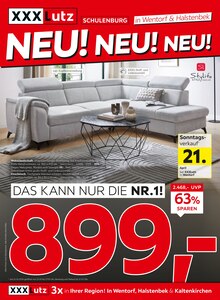 XXXLutz Möbelhäuser Prospekt NEU! NEU! NEU! mit  Seiten in Kranenburg, Stade und Umgebung