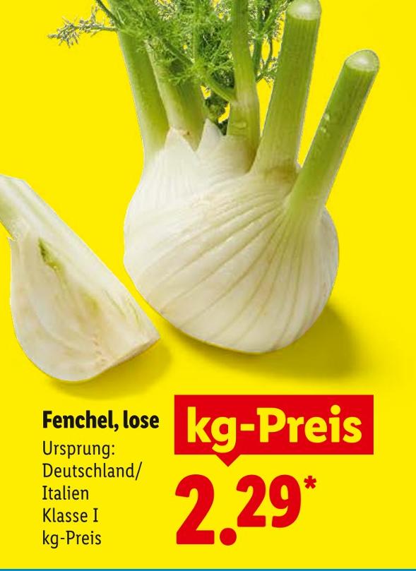 Fenchel, lose