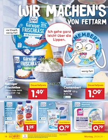 Käse im Netto Marken-Discount Prospekt "Aktuelle Angebote" mit 50 Seiten (Oldenburg)