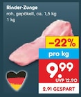 Aktuelles Rinder-Zunge Angebot bei Netto Marken-Discount in Chemnitz ab 9,99 €