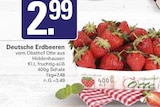 Deutsche Erdbeeren im Angebot bei WEZ in Minden Deutsche Erdbeeren Angebote von Obsthof Otte bei WEZ Minden für 2,99 €