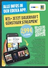 EDEKA - RTL+ Angebot im Prospekt RTL+ bei EDEKA im Prospekt "" für
