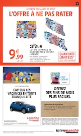 Promos Vêtements Enfant dans le catalogue "VIVE LA FIN DES VACANCES" de Intermarché Hyper à la page 51