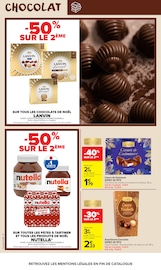 Promos Chocolat dans le catalogue "Carrefour market" de Carrefour Market Chocolat en promo dans le catalogue Carrefour Market à la page 31