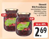 Wild-Preiselbeeren & Cranberries Angebote von Odenwald bei EDEKA Hof für 2,69 €