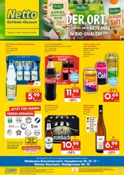 Netto Marken-Discount Discounter Prospekt der aktuellen Woche mit 2 Seiten, gültig von 17.08.2026 bis 22.08.2026, in Lahnau und Umgebung Aktueller Netto Marken-Discount Discounter Prospekt in Lahnau und Umgebung, "DER ORT, AN DEM DU IMMER AUSGEZEICHNETE PREISE FINDEST." mit 2 Seiten, 17.08.2026 - 22.08.2026