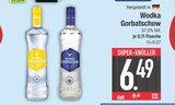 Wodka im EDEKA Prospekt Wodka von Gorbatschow im aktuellen EDEKA Prospekt für 6,49 €