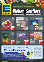Aktueller EDEKA Supermarkt Prospekt für Schweinfurt 13.10.2025 - 18.10.2025 EDEKA Prospekt für Schweinfurt mit 8 Seiten