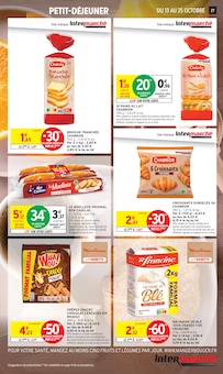 Promotion Pain au lait dans le prospectus Intermarché Super, valable du 13/10/2026 au 25/10/2026 Promo Pain au lait dans le catalogue Intermarché Super du moment à la page 27