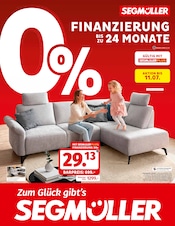 Aktueller Segmüller Möbel & Einrichtung Prospekt in Biblis und Umgebung, "Finanzierung bis zu 24 Monate - Zum Glück gibt’s SEGMÜLLER" mit 6 Seiten, 27.06.2026 - 11.07.2026
