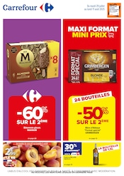 Catalogue Supermarchés Carrefour en cours à Trelins et alentours, "MAXI FORMAT MINI PRIX", 67 pages, 29/07/2025 - 11/08/2025