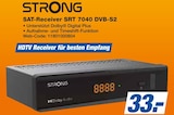 Aktuelles SAT-Receiver SRT 7040 DVB-S2 Angebot bei expert in Ettlingen ab 33,00 €