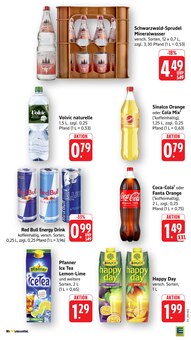Coca Cola im EDEKA Prospekt "Aktuelle Angebote" mit 50 Seiten (Konstanz)