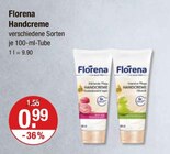 Handcreme von Florena im aktuellen V-Markt Prospekt für 0,99 €