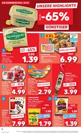 Aktueller Kaufland Prospekt mit Tiefkühlkost, "KNÜLLER", Seite 12
