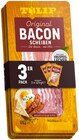 Bacon XXL im REWE Prospekt Bacon XXL von Tulip im aktuellen REWE Prospekt für 4,44 €