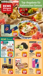 REWE Prospekt für Bergisch Gladbach mit 24 Seiten REWE Prospekt "Dein Markt" für Bergisch Gladbach, 24 Seiten, 12.05.2025 - 17.05.2025