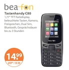 Tastenhandy C80 von bea-fon im aktuellen V-Markt Prospekt für 14,99 €