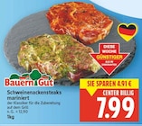 Schweinenackensteaks mariniert von Bauern Gut für 7,99 € bei E center im Angebot Schweinenackensteaks mariniert von Bauern Gut im aktuellen E center Prospekt