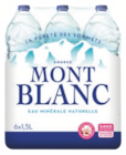 Eau minérale naturelle - MONT BLANC dans le catalogue Supeco