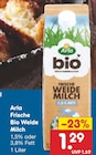 Frische Bio Weide Milch im Angebot bei Netto Marken-Discount in Kaiserslautern Frische Bio Weide Milch Angebote von Arla bei Netto Marken-Discount Kaiserslautern für 1,29 €