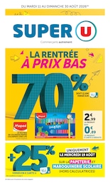 Catalogue Super U à Chelles "SUPER U", 44 pages, 11/08/2026 - 30/08/2026 Prospectus Super U à Chelles "SUPER U", 44 pages, 11/08/2026 - 30/08/2026