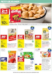Prix et réduction Muesli dans le prospectus Carrefour en cours Offre Muesli dans le catalogue Carrefour du moment à la page 12