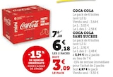 Coca Cola - Coca Cola en promo chez U Express Drancy à 6,18 €