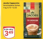 Cappuccino Angebote von Jacobs bei GLOBUS Hürth für 3,49 €