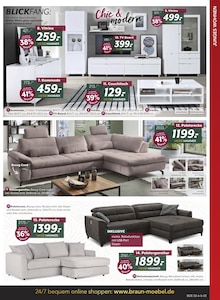 Fernseher im BRAUN Möbel-Center Prospekt "60 JAHRE BRAUN MÖBEL CENTER" mit 24 Seiten (Singen (Hohentwiel))