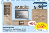 Wohnzimmermoebel im ROLLER Prospekt Wohnprogramm im aktuellen ROLLER Prospekt für 599,99 €