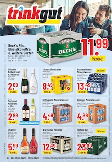 Sekt im Trinkgut Prospekt "Aktuelle Angebote" mit 10 Seiten (Krefeld)