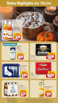 Krombacher im aktuellen REWE Prospekt (Velbert) Krombacher im REWE Prospekt "Dein Markt" mit 29 Seiten (Velbert)