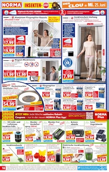 Insektenschutz Angebot im aktuellen Norma Prospekt auf Seite 17
