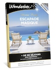 Promo Coffret cadeau Wonderbox Escapade magique Sélection Prestige pour 2 personnes à 299,90 € dans le catalogue Fnac à Aulnay-sous-Bois