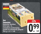 Herz Emmentaler bei EDEKA im Kitzingen Prospekt für 0,99 €