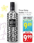 Vodka Angebote von Three Sixty bei EDEKA Ettlingen für 9,49 €