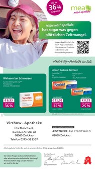Aktueller mea - meine apotheke Prospekt "Unsere Juli-Angebote" für Zwickau Aktueller mea - meine apotheke Prospekt für Zwickau mit Seiten