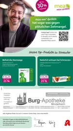 mea - meine apotheke Apotheken Prospekt der aktuellen Woche mit 4 Seiten, gültig von 01.11.2025 bis 30.11.2025, in Mindelheim und Umgebung Aktueller mea - meine apotheke Apotheken Prospekt in Mindelheim und Umgebung, "Unsere November-Angebote" mit 4 Seiten, 01.11.2025 - 30.11.2025