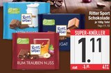 Schokolade von Ritter Sport im aktuellen EDEKA Prospekt für 1,11 €