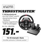 T 128 Rennlenkrad Angebote von Thrusrmaster bei MediaMarkt Saturn Ingolstadt für 151,00 €