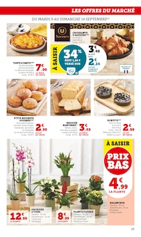 Promo Croissant dans le catalogue Super U du moment à la page 25